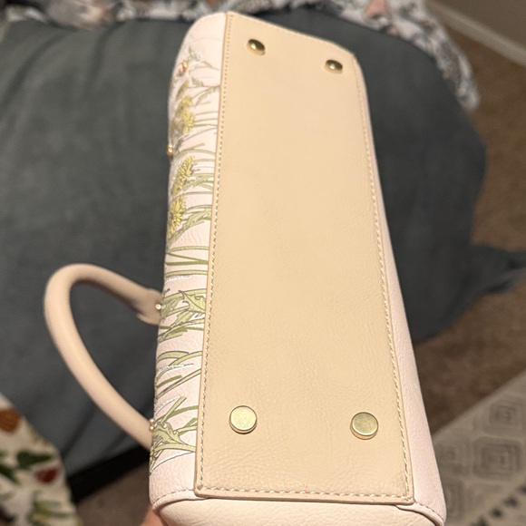 Disney Cream and Gold Floral Satchel - Picture 5 of 6